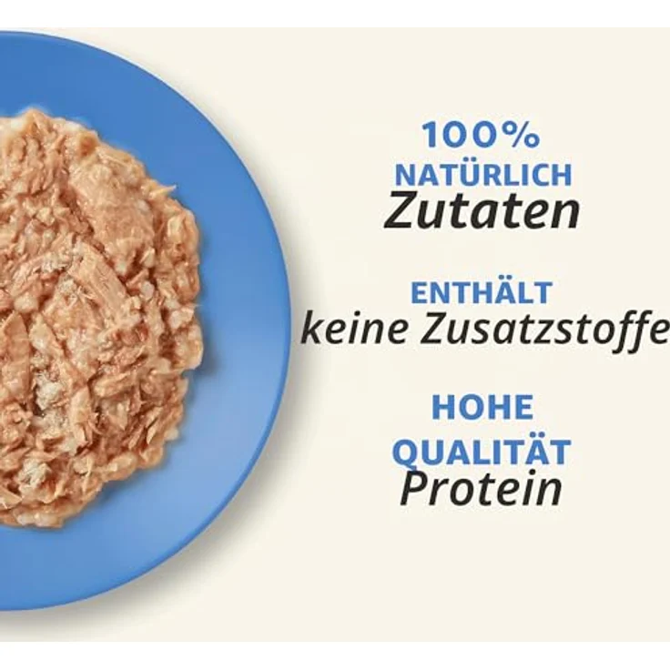 Applaws 100% Natürliches Nassfutter für erwachsene Katzen, Thunfischfilet mit Krabben in Brühe, 156 g Dose (24er Pack) – Bild 4