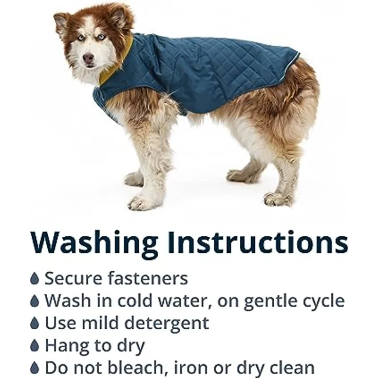 Ruffwear Hundemantel Stumptown Jacket River Rock Green, isolierende Wärme & Strapazierfähigkeit – Bild 8