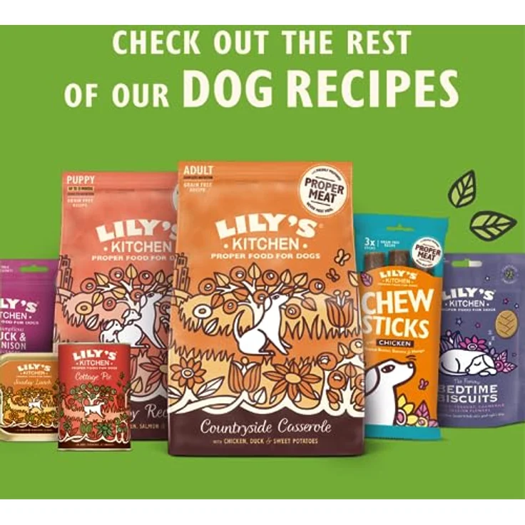 LILY'S KITCHEN Getreidefrei Multipack 6x150g, Hunde-Nassfutter mit hochwertigem Fleisch und Kräutermischung – Bild 7
