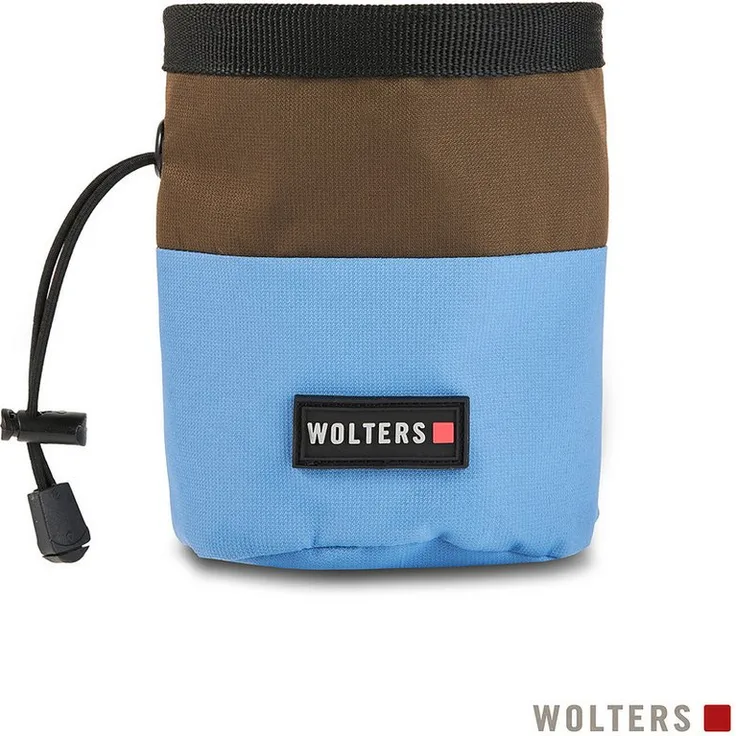 Wolters Upcycling Wundertüte, Snackbeutel aus ressourcenschonenden Materialien mit Gummizug und Clip, ideal für Training und Spaziergänge