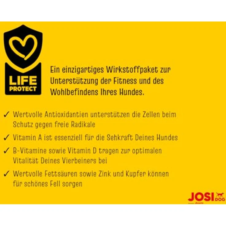 JosiDog Agilo Sport, Hunde-Trockenfutter mit 81% tierischen Proteinen, glutenfrei, für aktive Hunde, 15 kg – Bild 2