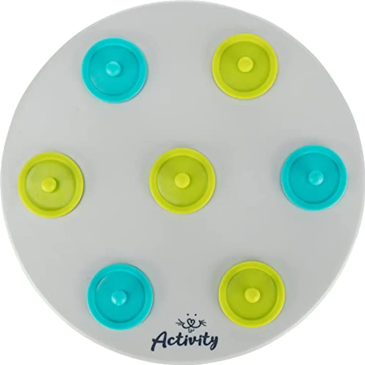 TRIXIE Tier-Beschäftigungsspielzeug Trixie Strategie-Spiel Snack Board für Kleintiere, schult Geschicklichkeit, Kunststoff, geeignet z.B. für Kaninchen – Bild 1