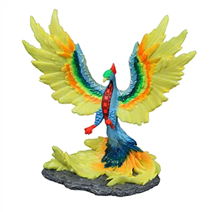 Europet-Bernina Aquariendeko Dia de los Muertos Phoenix, bunte Aquarium Dekoration mit Glow-in-the-Dark Effekt, 16,8 x 7,3 x 17,4 cm – Bild 2