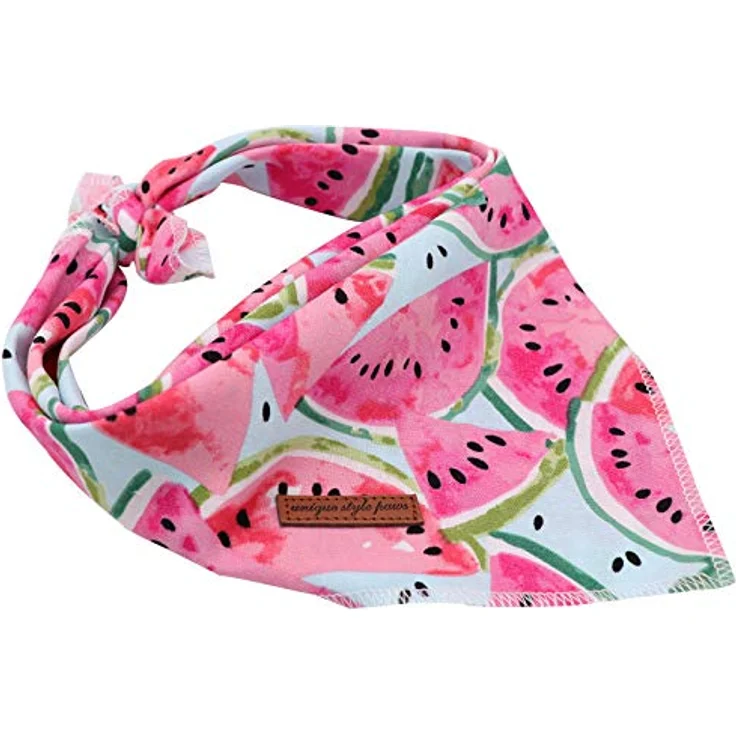 Unique style paws Hundeschal, Waschbare Baumwoll-Hundehalsdreiecke für Kleine, Mittlere und Große Hunde sowie Katzen, Größe Klein und Groß verfügbar – Bild 2