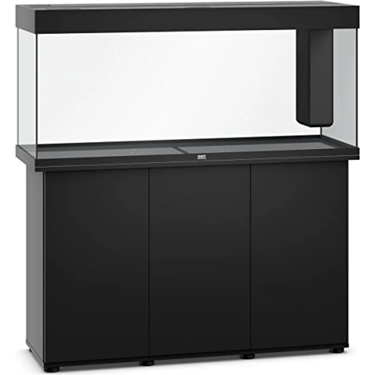 Juwel Aquarium 03351 Rio 240 LED, All-Inclusive Aquarium mit Bioflow Filtersystem und Unterschrank SBX, schwarz