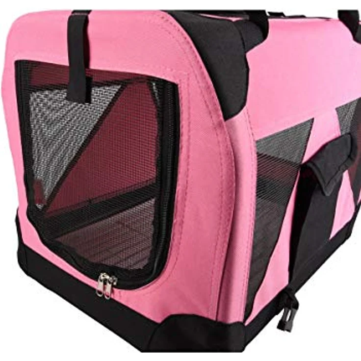 Karlie Hunde-Transportbox Transportkäfig Fun, pink – Bild 6