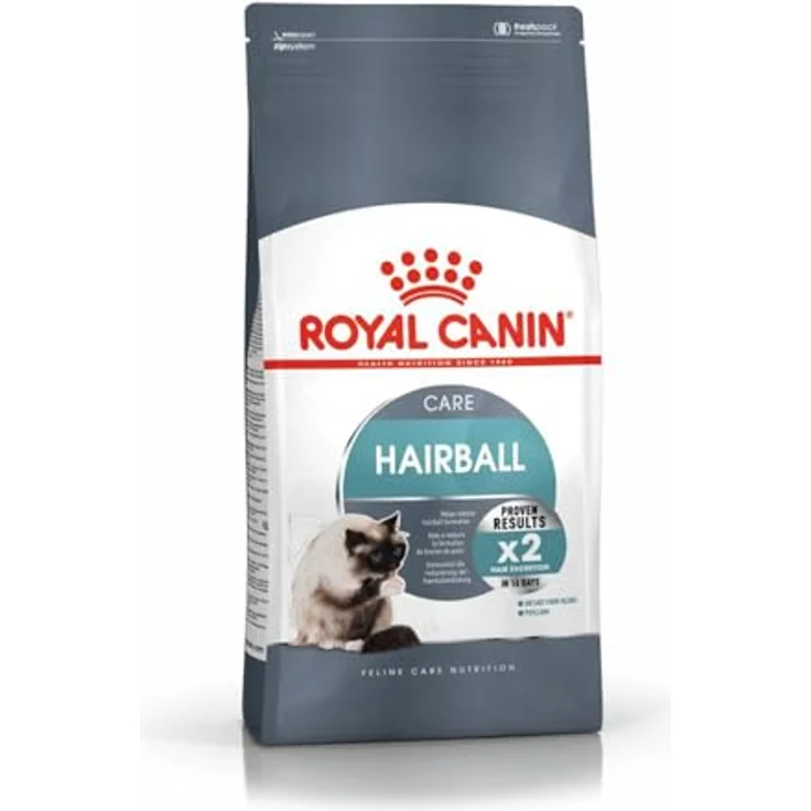Royal Canin Intense Hairball 55221, Katzen-Trockenfutter mit Psyllium zur Haarballenreduktion, 2 kg – Bild 1