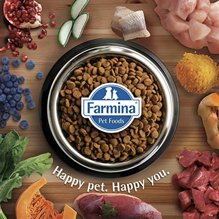 Farmina N&D Pumpkin Puppy Medium Pellets Hundefutter, Trockenfutter mit Lamm und Heidelbeere, 2,5 kg, ohne Mais, mit hochwertigen Vitaminen und natürlichen Antioxidantien – Bild 5