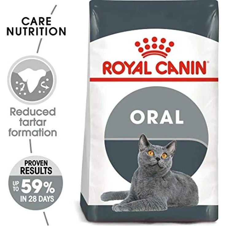 Royal Canin Oral Care 30 Katzenfutter, 8 kg – Trockenfutter zur Zahnreinigung und Harnwegsgesundheit, einzigartige Krokettentextur – Bild 2