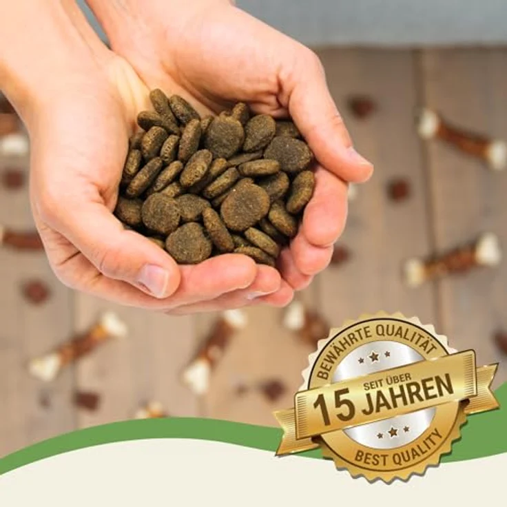 Lyra Pet Lecker.Pet® Luna's Strauß mit Kartoffel & Apfel, 12 kg, getreidefreies Hunde Trockenfutter für Erwachsene, hochwertige Vollnahrung – Bild 3