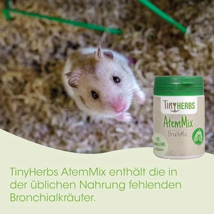 cdVet Nager AtemMix, Ergänzungsfuttermittel für atemwegsempfindliche Kleintiere, 150 g – Bild 7