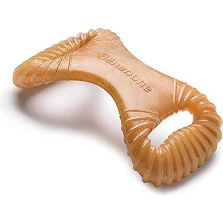 Benebone Dental Kauhuhn, mittel, 0,23 kg, robuster Kauknochen aus Nylon ohne Chemikalien und künstliche Aromen – Bild 1