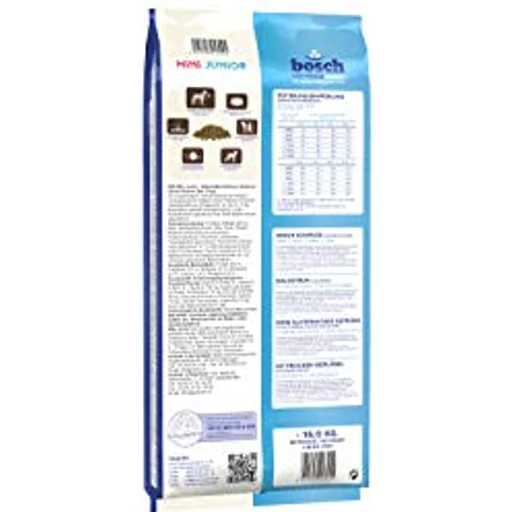 Bosch Mini Junior Geflügel, Hundefutter für kleine Rassen bis 15 kg, glutenfrei, mit 25% frischem Geflügel und Kolostrum – Bild 2