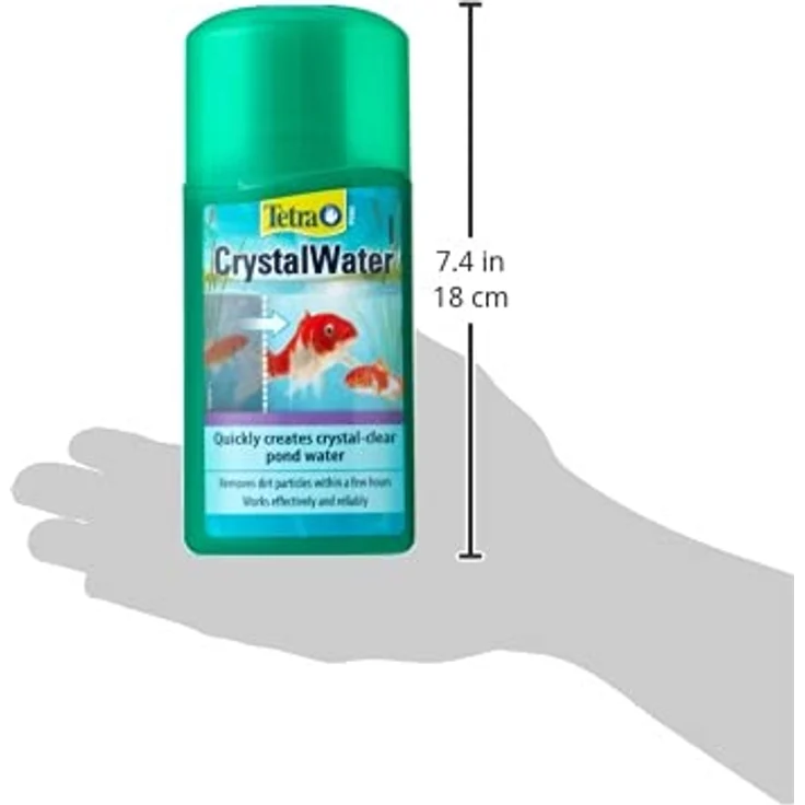 Tetra Tetrapond Crystal Water, Wasseraufbereitung für Teiche, 250 ml – Bild 4
