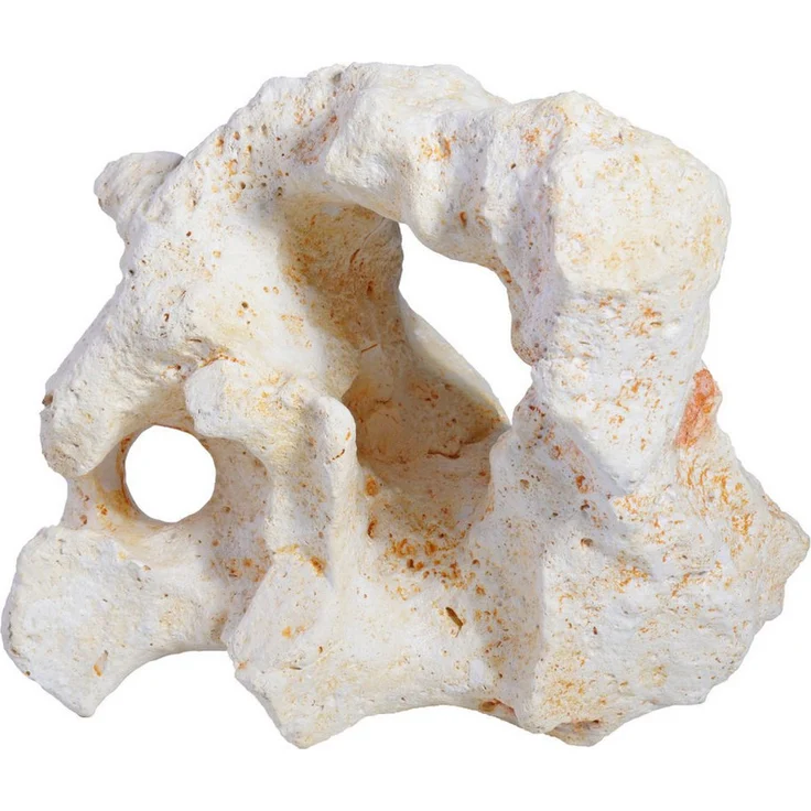 HOBBY Aquariendeko Cavity Rock 3, naturgetreue Dekoration mit Hohlräumen für Aquarien und Terrarien, 13 x 10,5 x 11,5 cm