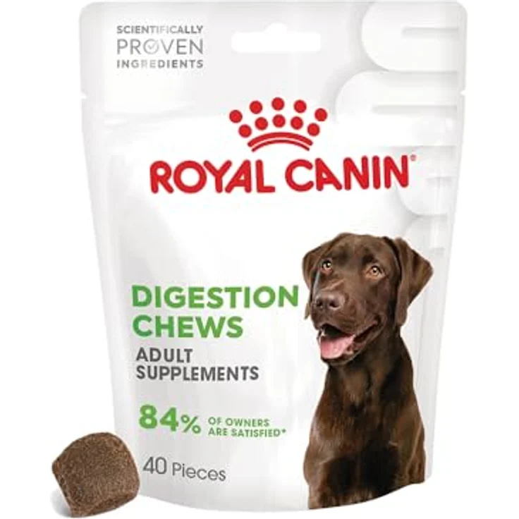 ROYAL CANIN Digestion Chews Adult Supplements, 3er Pack, 3 x 160 g, Unterstützt gesunde Verdauung & Darmflora für adulte Hunde – Bild 2
