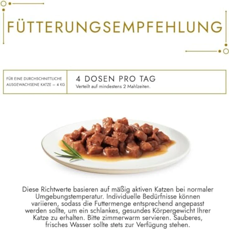 GOURMET Gold Zarte Häppchen, Katzenfutter mit 8 x 85 g in verschiedenen Geschmacksrichtungen – Bild 4
