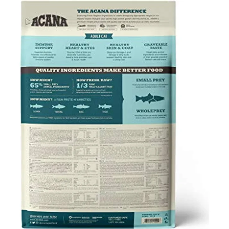 ACANA Bountiful Cat, 4,5 kg Katzen-Trockenfutter mit reichhaltiger Diät – Bild 3