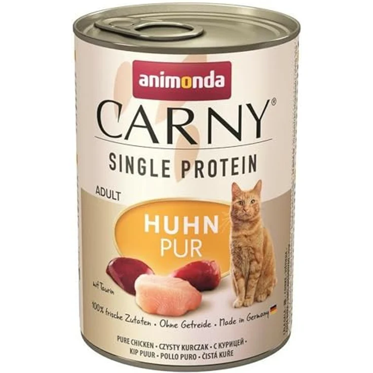 animonda Carny Adult Huhn pur, Katzen-Nassfutter mit ausgewogener Ernährung, 6x400g – Bild 2