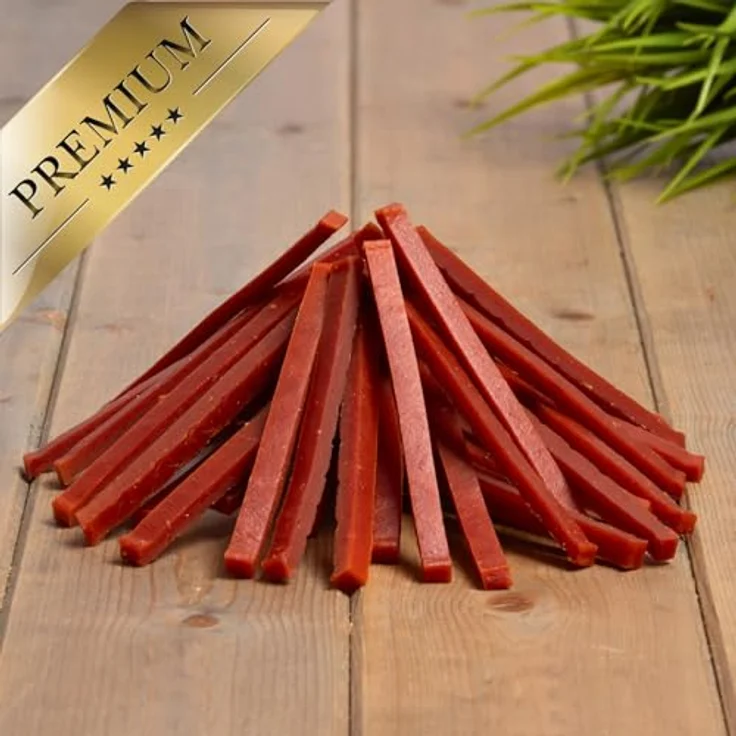 Lyra Pet® 5 kg Entenbruststreifen, fettarmer Kausnack für Hunde, weich und gut verträglich – Bild 3