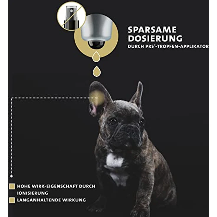 Peticare Ohrenreiniger für Hunde, PRS® System für lange Wirkung, pflanzliche Inhaltsstoffe, sanfte Ohrenschmalz- und Verkrustungsbeseitigung – Bild 5