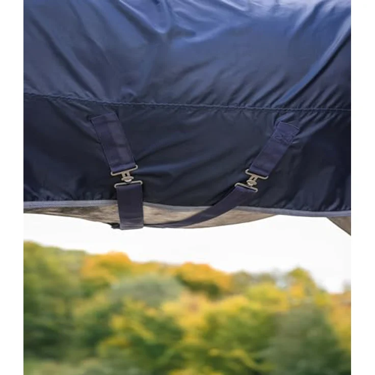 WALDHAUSEN Economic Regendecke, wasserdicht aus 420-Denier-Polyester, atmungsaktiv, Nachtblau, 135 cm – Bild 4