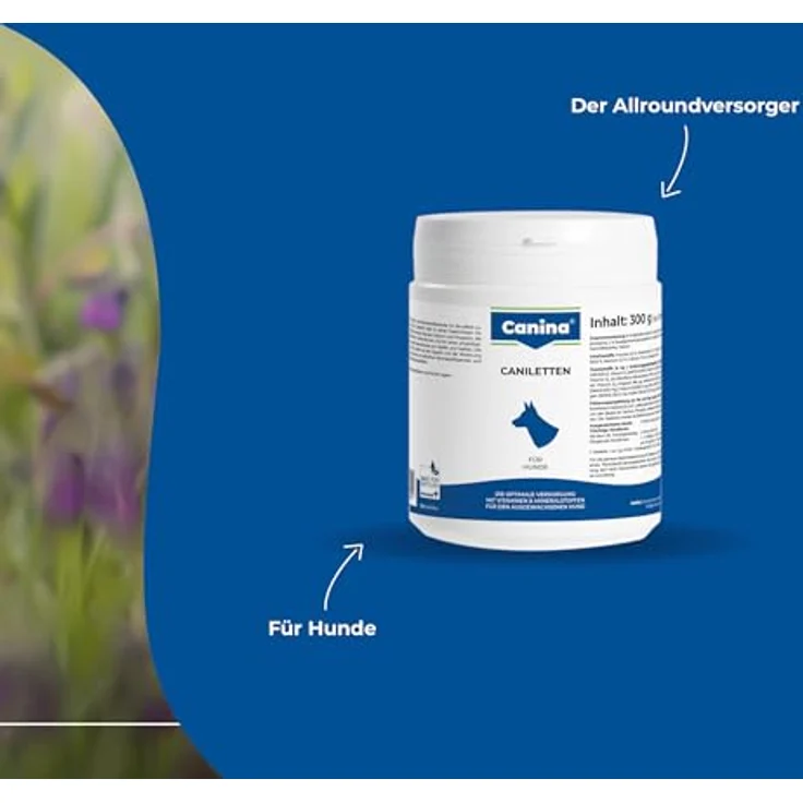 Canina Caniletten, 300 g, biologisches Kraftkonzentrat mit Spurenelementen, Mineralien und wichtigen Vitaminen für Hunde – Bild 5