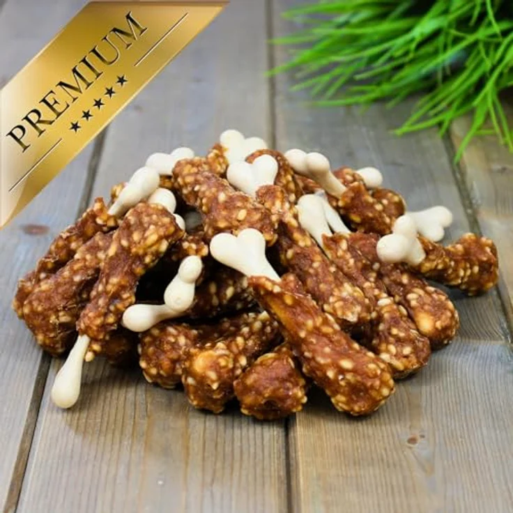 Lyra Pet® Kausnack Hühnchenschenkel 10 kg, fettarm und proteinreich, ideal als Belohnungs- und Trainingssnack für Hunde, wiederverschließbarer Beutel – Bild 3