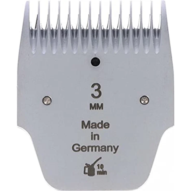 Kerbl GT748 Aesculap Favorita Scherköpfe, Grob Gezahnt für Hunde, 3mm Schnittlänge, 40mm Breite, 100 Stück – Bild 2