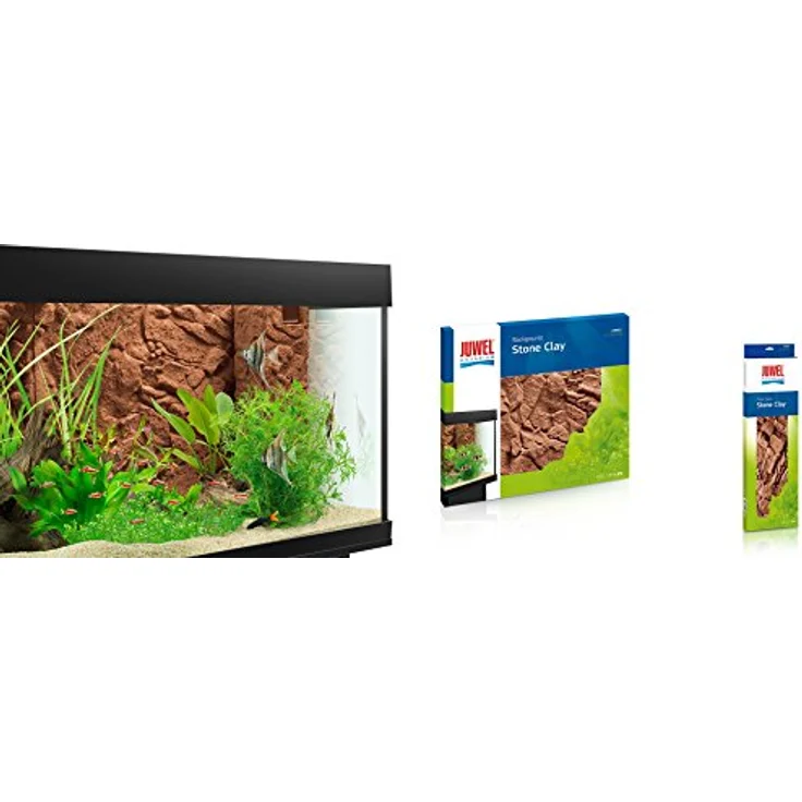 Juwel Aquarium Filtercover Stone 555x186/157mm, dekorative Abdeckung für Innenfilter, leicht zuschneidbar und montierbar – Bild 5