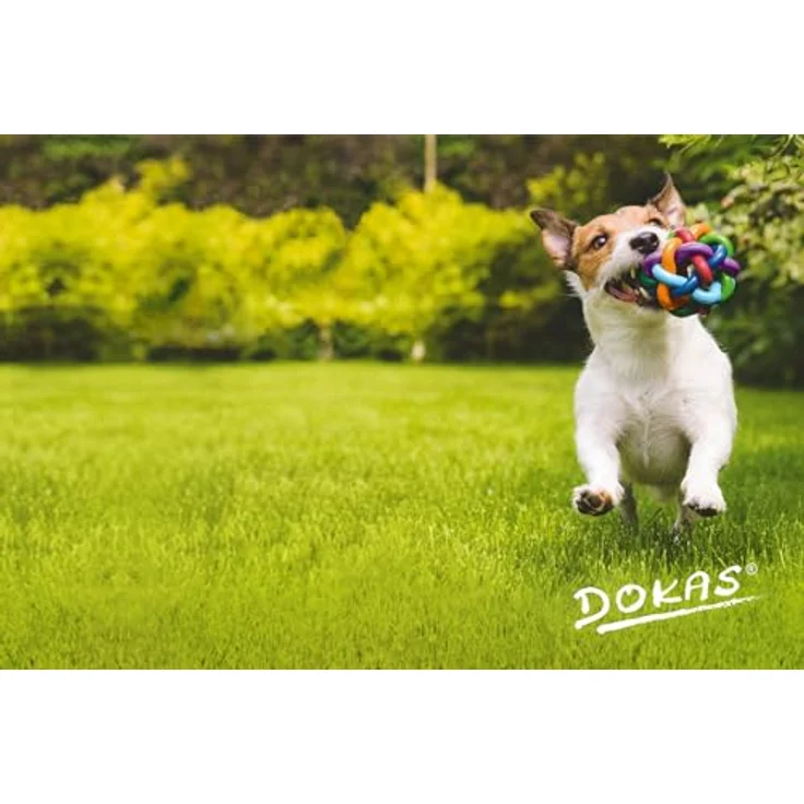 Dokas Dog Snack Kaurolle aus Rinderhaut mit Huhn, 1 m, 8 x 315g, hoher Rohproteinanteil 86,4% – Bild 3