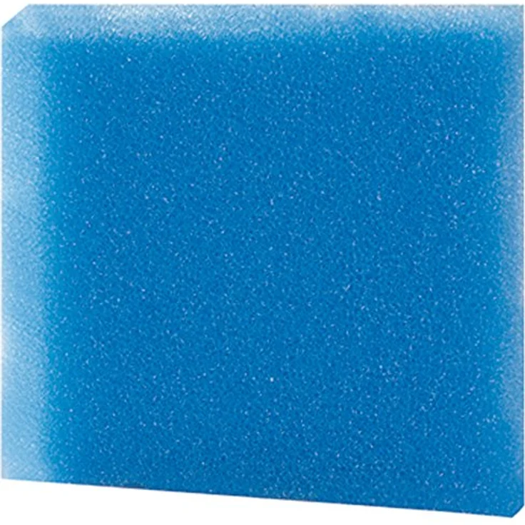 Hobby 20465 Filterschaum, fein, 50 x 50 x 5 cm, passend für Süß- und Seewasser, blau – Bild 1