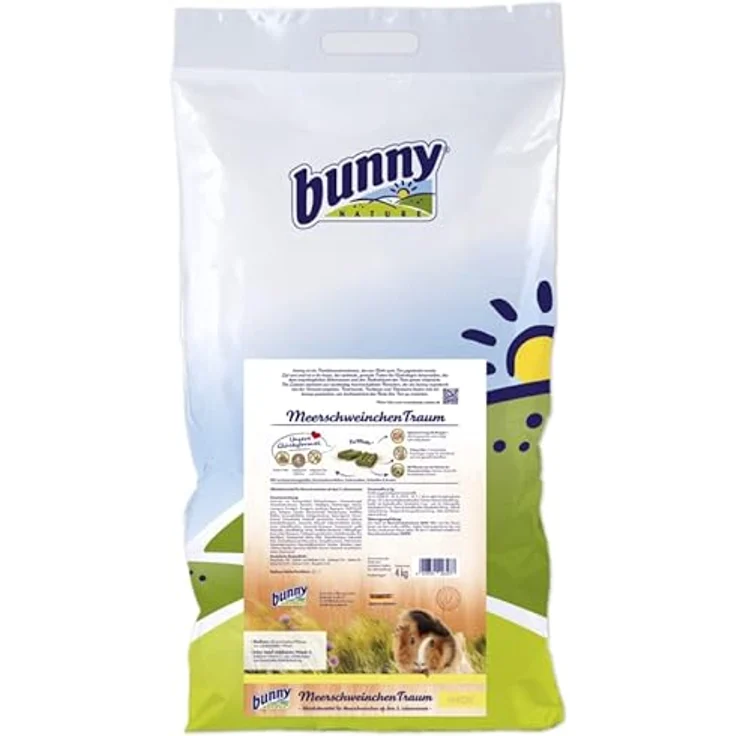 Bunny Nature MeerschweinchenTraum Basis, 4 kg hochwertiges Kleintierfutter – Bild 3