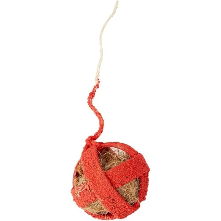 Quiko Fitness Foodball Rojo 100g, Snack und Spielzeug für Ziervögel, natürliche Zutaten, Made in Germany – Bild 2