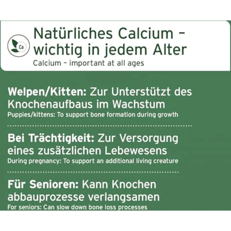 AniForte BARF-Line Gemahlene Knochen vom Pferd, 500 g, hochwertige Calciumquelle für Hunde und Katzen, zur Unterstützung der artgerechten Ernährung – Bild 4