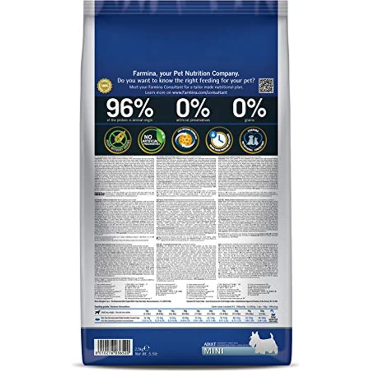 Farmina N&D Ocean Adult Mini Pellets Hundefutter, Trockenfutter mit Kabeljau und Orange, reich an Vitaminen und Antioxidantien, 2,5 kg – Bild 2