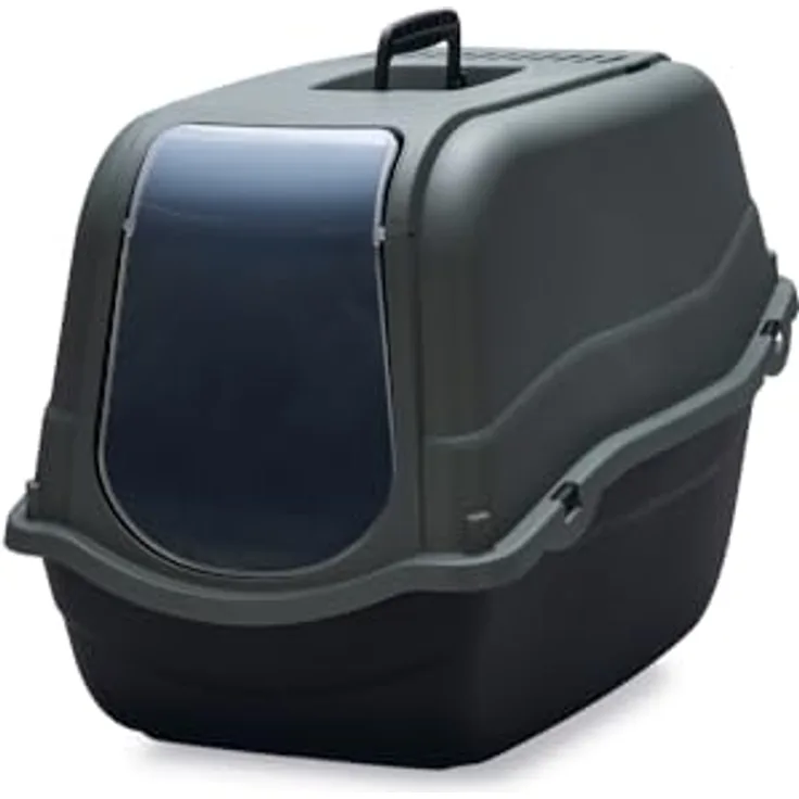 Beeztees Katzentoilette Romeo, grün/schwarz, 57 x 39 x 41 cm