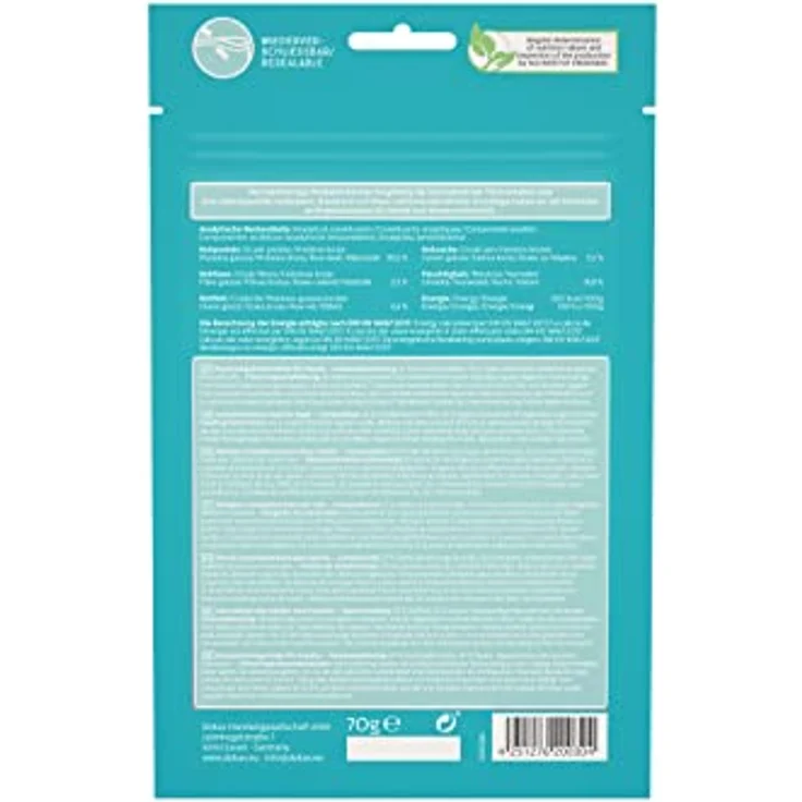 Dokas Kausnack Hühnerbrust mit Apfel, Sparpaket 12 x 70 g, hochwertiger Hundesnack ohne Zucker und Konservierungsstoffe, wiederverschließbarer Beutel – Bild 4