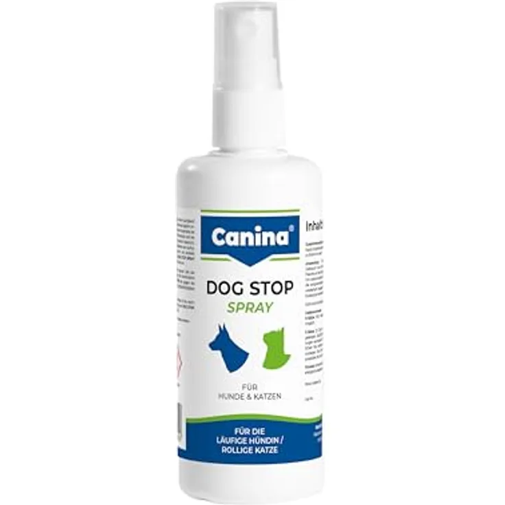 Canina Dog-Stop Forte Spray, 100 ml - Effektives Hundefernhaltespray zum Schutz läufiger Hündinnen