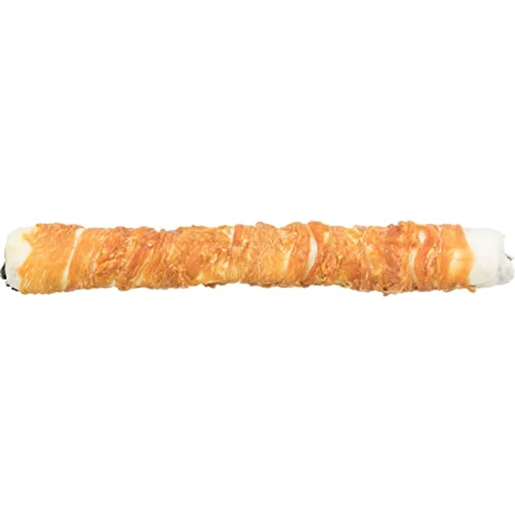 TRIXIE Denta Fun Roll, Hundeleckerli gefüllt mit Rinderlunge & -Leber, Zahnpflege Snack 150 g, 28 cm – Bild 2