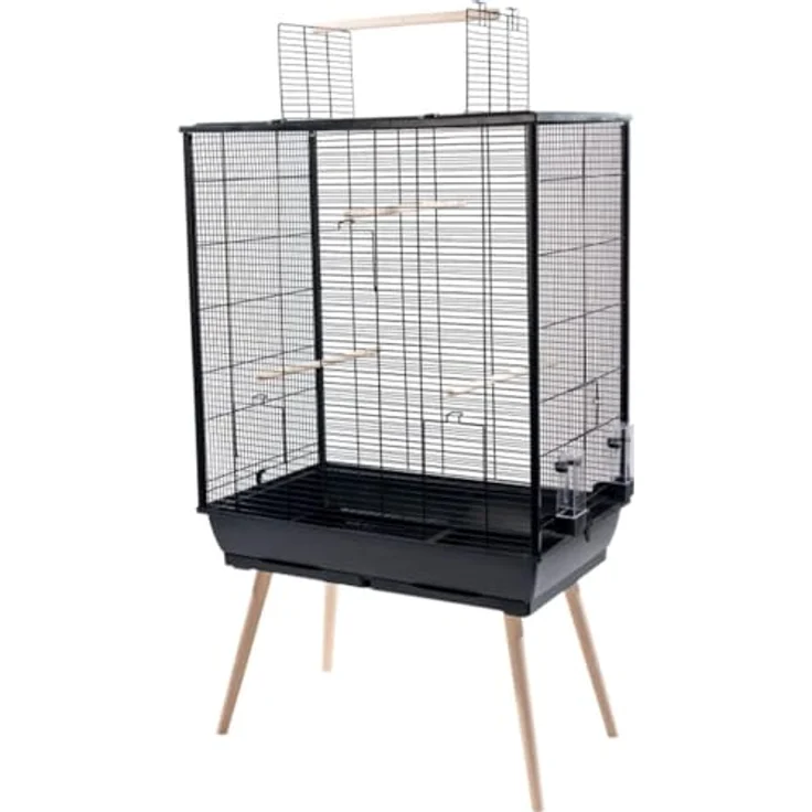 Zolux Neo Jili XL, Vogelkäfig + Voliere im skandinavischen Design, modern und stilvoll – Bild 3