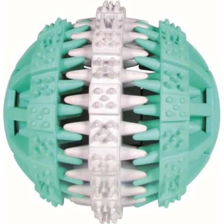 Trixie Denta Fun Ball Mintfresh aus Naturgummi ø 7,5cm – Bild 2