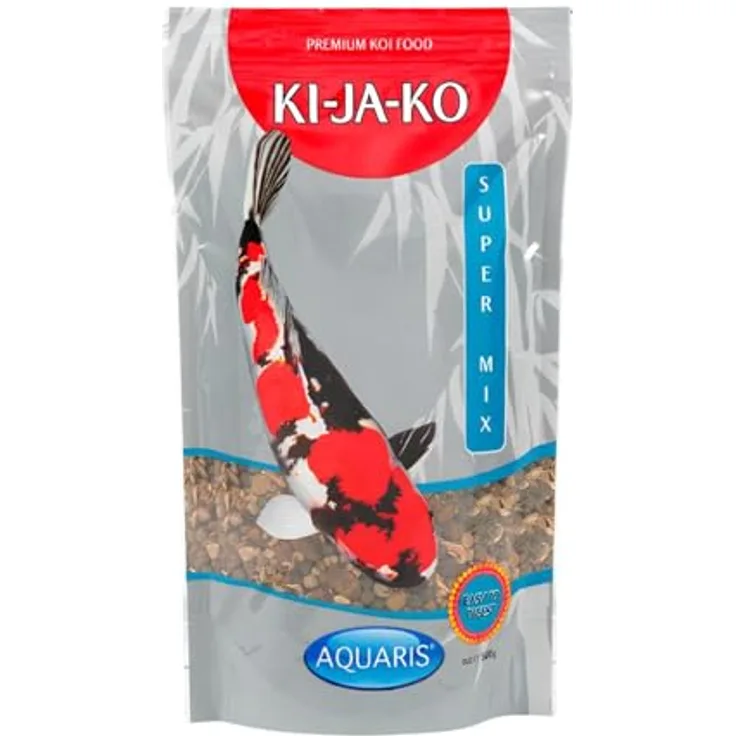 KI-JA-KO Super Mix Wellness-Koifutter, Premiumqualität 3kg, 6mm, mit Carotinoiden und Vitamin E, für starkes Immunsystem und optimale Vitalität, reich an Prä- und Probiotika