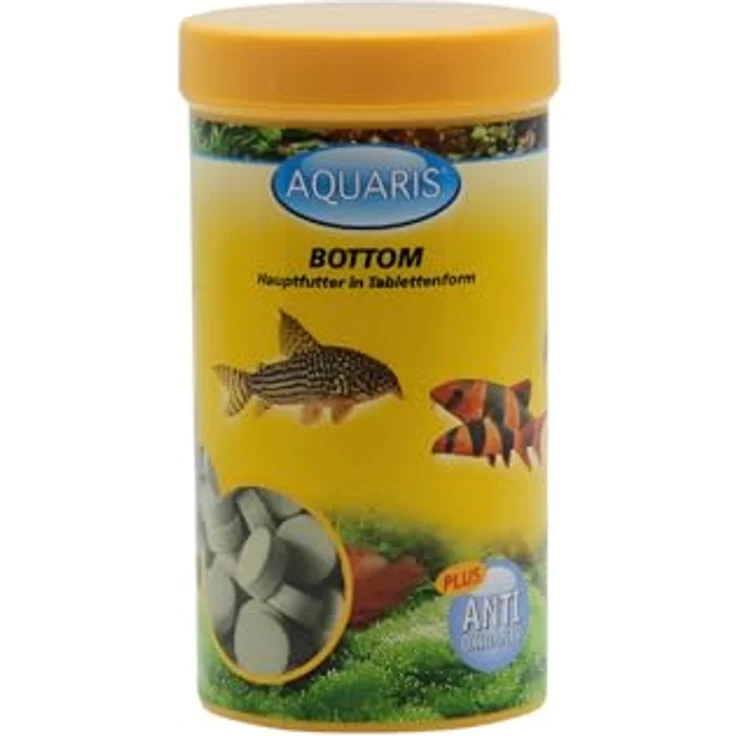 Aquaris Bottom Tabletten, Zierfischfutter für Welse und Schmerlen, 220 Stück, 145 g, sinkend für gesundes Wachstum und klares Wasser – Bild 4