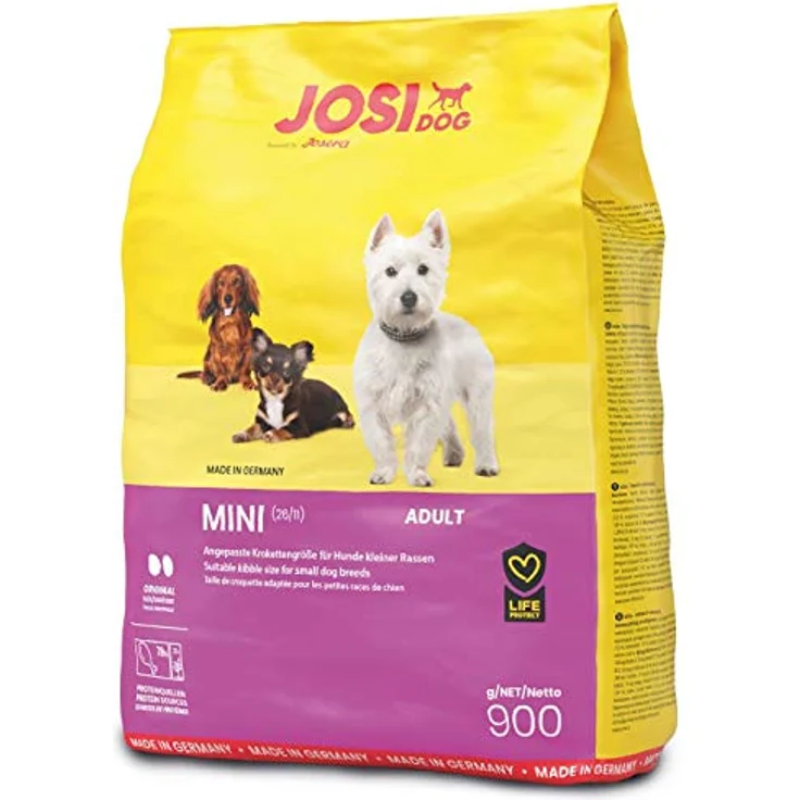 JosiDog Mini 900g, Trockenfutter für kleine Hunde mit hochwertigem Geflügel – Bild 2