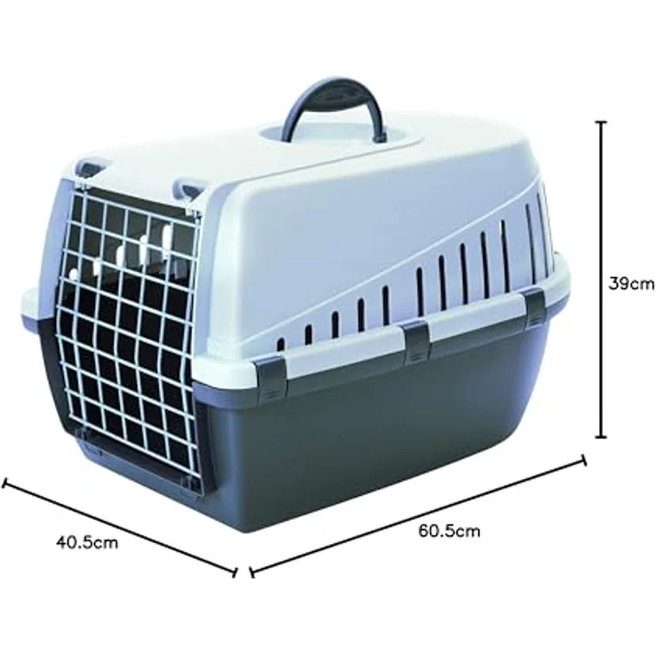 SAVIC Trotter 3 Transportbox anthrazit/grau – Bild 3