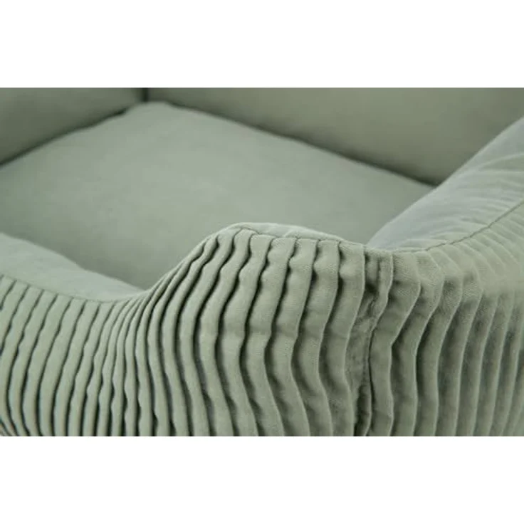 TRIXIE Tierbett Bett Marley salbei für Katzen, rutschfester Boden, waschbar bei 40°C, Canvas – Bild 4