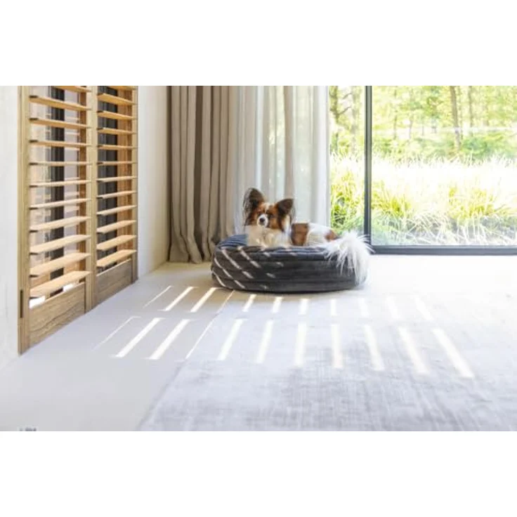 Designed By Lotte Hundekissen Reza rund anthrazit - Stilvoller Komfort – Bild 6