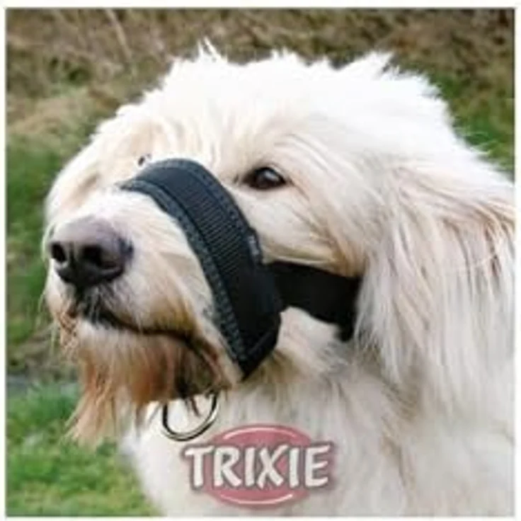 Trixie Maulschlaufe Nylon schwarz XL: 23 - 34 cm – Bild 5