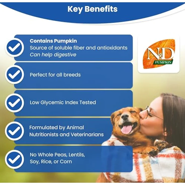 Farmina NundD Pumpkin Dog Huhn, Trockenfutter für kleine Hunde, 7kg – Bild 4